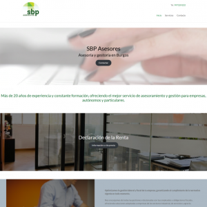 Diseño web de asesoría fiscal y laboral