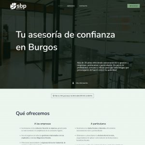 proyecto web asesoría o gestoría